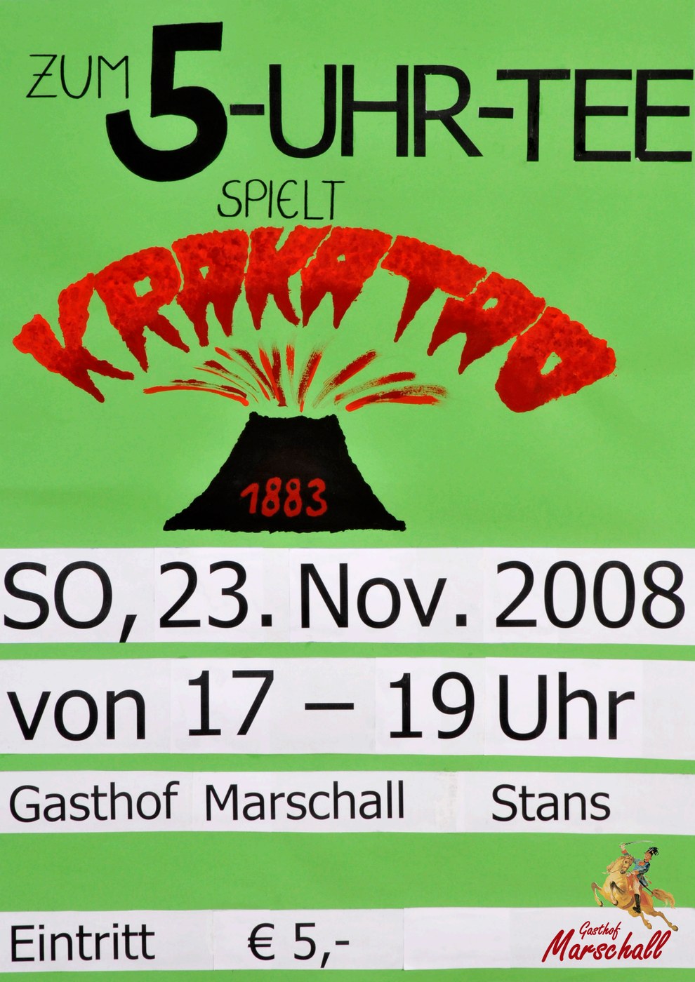5-Uhr-Tee · Gasthof Marschall Stans · 2008